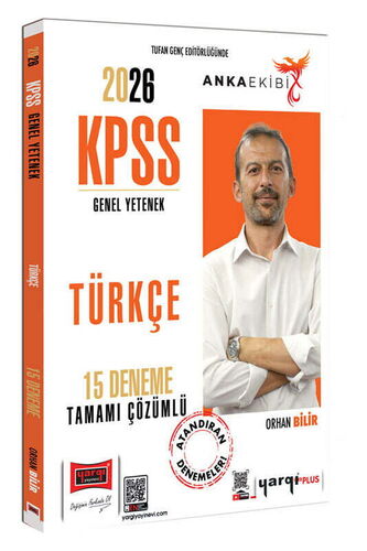 Yargı 2026 KPSS Genel Yetenek Anka Ekibi Tamamı Çözümlü Türkçe 15 Deneme Yargı Yayınları Yargı 2026 KPSS Genel Yetenek Anka Ekibi Tamamı Çözümlü Türkçe 15 Deneme Yargı Yayınları