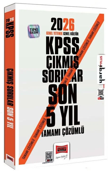 Yargı 2026 KPSS Genel Yetenek Genel Kültür Çıkmış Sorular Son 5 Yıl Çözümlü Yargı Yayınları Yargı 2026 KPSS Genel Yetenek Genel Kültür Çıkmış Sorular Son 5 Yıl Çözümlü Yargı Yayınları