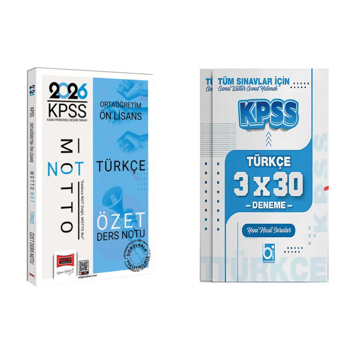 Yargı 2026 KPSS Ortaöğretim Ön Lisans Türkçe Özet Ders Notu ve Deneme Seti Yargı ve Bigelio Yayınları