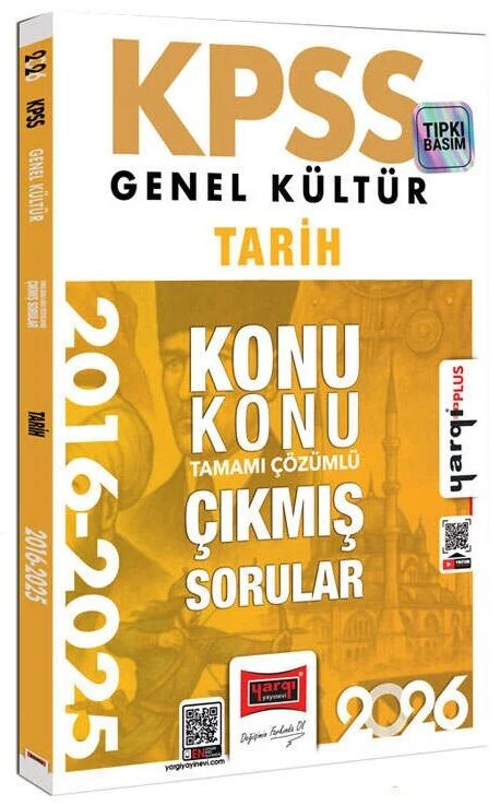 Yargı 2026 KPSS Tarih Çıkmış Sorular 2016-2025 Konu Konu Çözümlü Yargı Yayınları Yargı 2026 KPSS Tarih Çıkmış Sorular 2016-2025 Konu Konu Çözümlü Yargı Yayınları