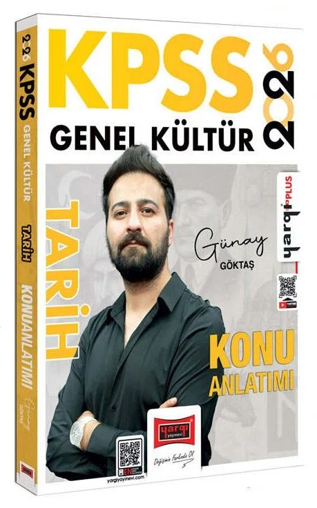 Yargı 2026 KPSS Tarih Konu Anlatımı - Günay Göktaş Yargı Yayınları Yargı 2026 KPSS Tarih Konu Anlatımı - Günay Göktaş Yargı Yayınları