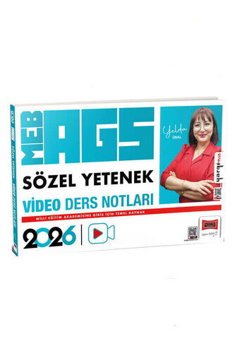 Yargı 2026 MEB-AGS Öğretmen Adayları İçin Sözel Yetenek Video Ders Notları - Yelda Ünal Yargı Yayınları Yargı 2026 MEB-AGS Öğretmen Adayları İçin Sözel Yetenek Video Ders Notları - Yelda Ünal Yargı Yayınları