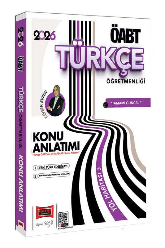 Yargı 2026 ÖABT MEB-AGS Türkçe Yol Haritası-3 Eski Türk Edebiyatı Konu Anlatımı - Kevser Evsen Yargı Yayınları Yargı 2026 ÖABT MEB-AGS Türkçe Yol Haritası-3 Eski Türk Edebiyatı Konu Anlatımı - Kevser Evsen Yargı Yayınları