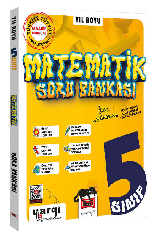Yargı 5.Sınıf Matematik Yıl Boyu Soru Bankası Yargı Yayınları Yargı 5.Sınıf Matematik Yıl Boyu Soru Bankası Yargı Yayınları