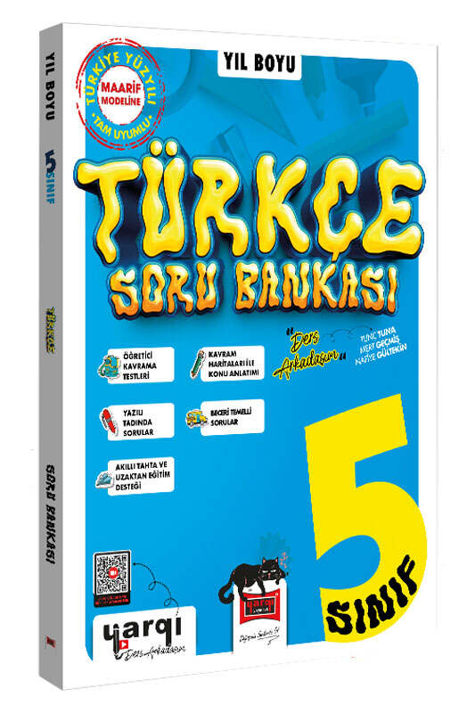 Yargı 5.Sınıf Türkçe Yıl Boyu Soru Bankası Yargı Yayınları