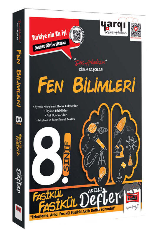 Yargı 8.Sınıf Fen Bilimleri Fasikül Fasikül Akıllı Defter Yargı Yayınları