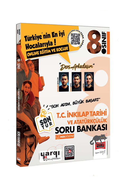 Yargı 8.Sınıf LGS T.C. İnkilap Tarihi ve Atatürkçülük Son Tur Soru Bankası Yargı Yayınları