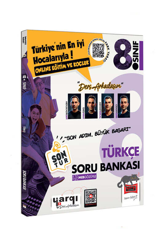 Yargı 8.Sınıf LGS Türkçe Son Tur Soru Bankası Yargı Yayınları