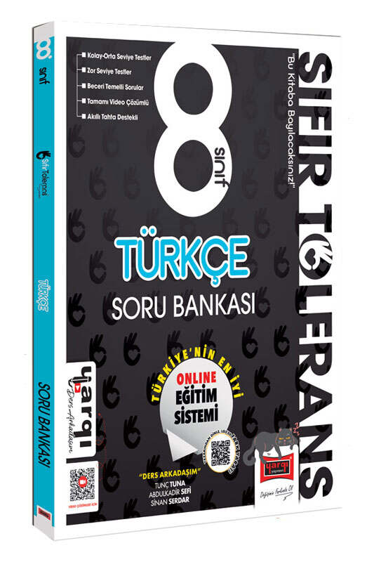 Yargı 8.Sınıf Sıfır Tolerans Türkçe Soru Bankası Yargı Yayınları Yargı 8.Sınıf Sıfır Tolerans Türkçe Soru Bankası Yargı Yayınları