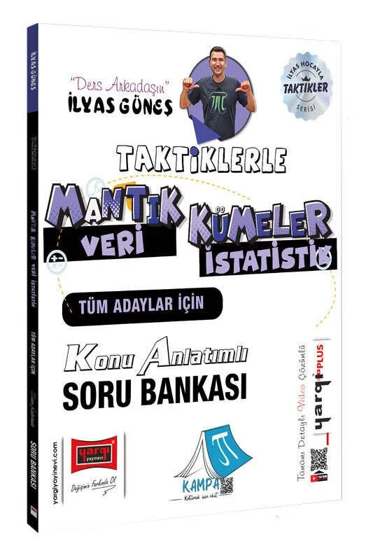 Yargı YKS AYT Taktiklerle Mantık, Kümeler Konu Anlatımlı Soru Bankası - İlyas Güneş Yargı Yayınları Yargı YKS AYT Taktiklerle Mantık, Kümeler Konu Anlatımlı Soru Bankası - İlyas Güneş Yargı Yayınları