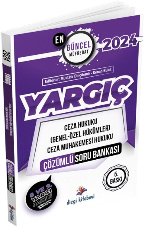 Yargıç Ceza Hukuku Ceza Muhakemesi Hukuku Soru Bankası Dizgi Kitap Yayınları