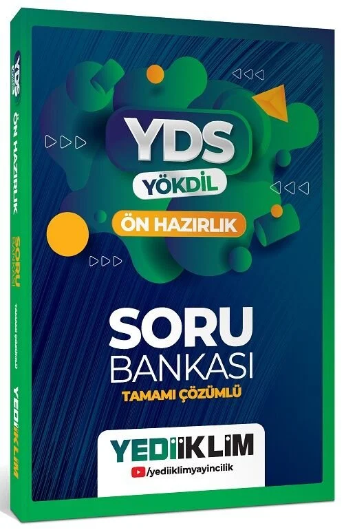 Yediiklim YDS YÖKDİL Soru Bankası Çözümlü Yediiklim Yayınları Yediiklim YDS YÖKDİL Soru Bankası Çözümlü Yediiklim Yayınları