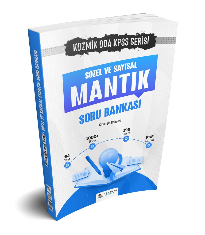 KPSS Sözel Sayısal Mantık Kozmik Oda Soru Bankası Akademi Denizi Yayınları KPSS Sözel Sayısal Mantık Kozmik Oda Soru Bankası Akademi Denizi Yayınları