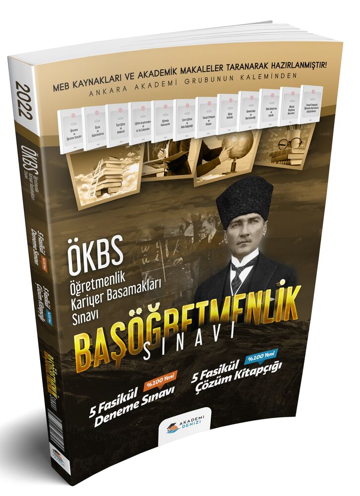 ÖKBS Başöğretmenlik 5 Fasikül Deneme Akademi Denizi Yayınları