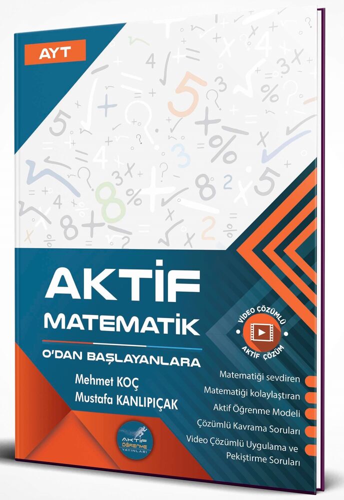 AYT 0 dan Başlayanlara Matematik Aktif Öğrenme Yayınları AYT 0 dan Başlayanlara Matematik Aktif Öğrenme Yayınları
