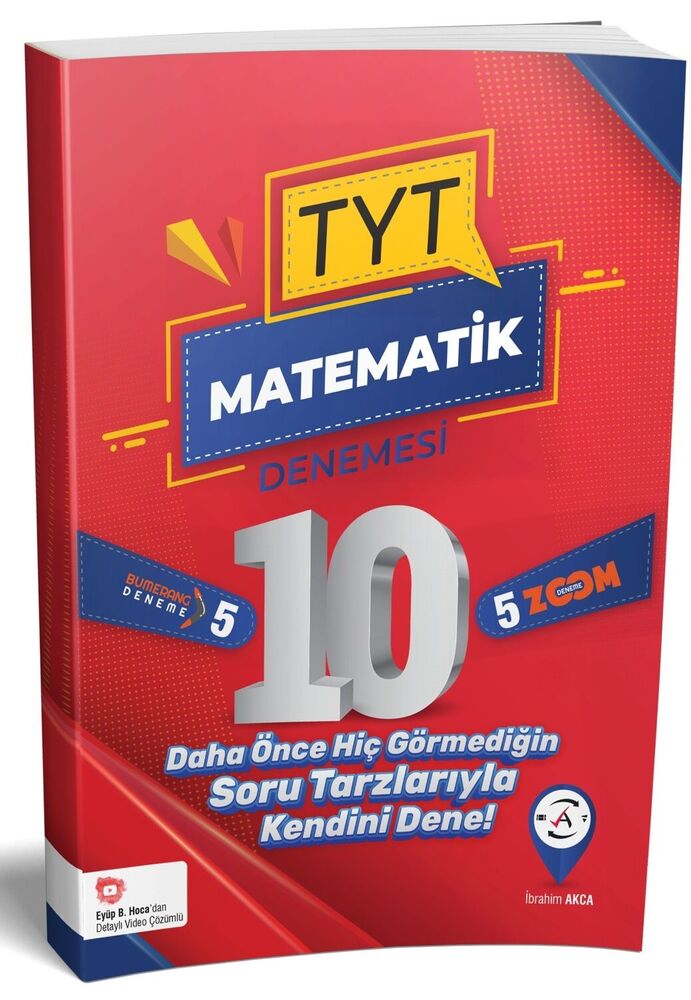 TYT 10’lu Matematik Denemeleri Günay Yayınları