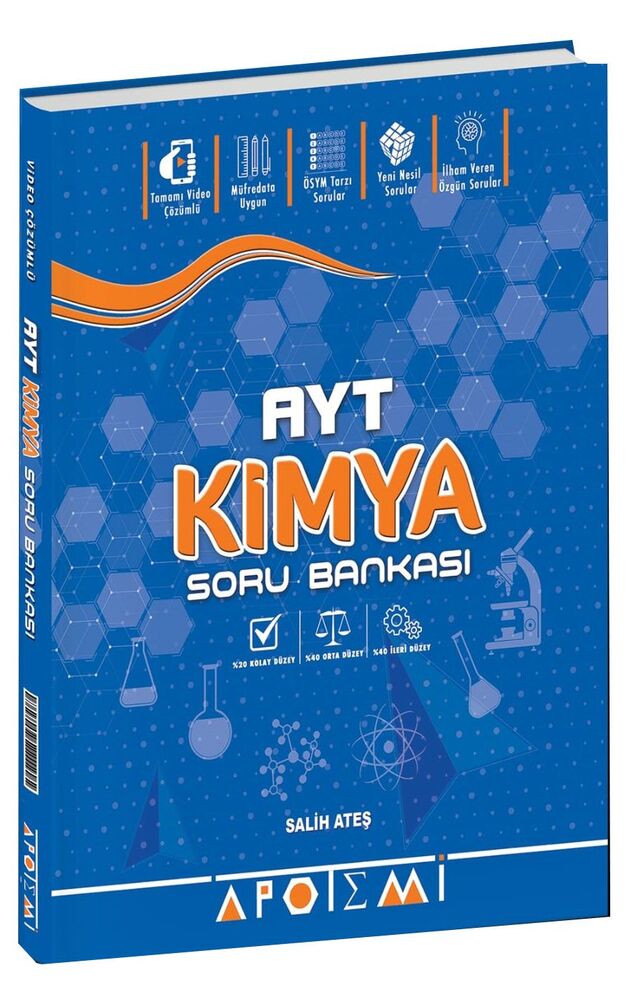 AYT Kimya Soru Bankası Apotemi Yayınları
