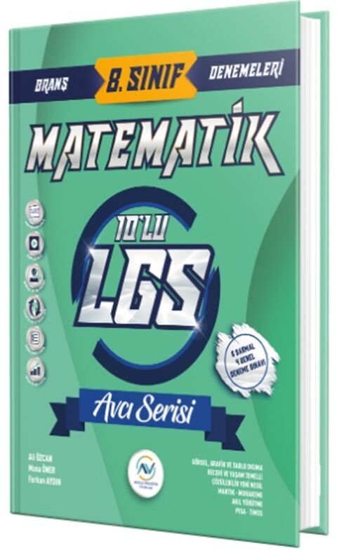  8. Sınıf LGS Matematik 10 lu Deneme Av Yayınları