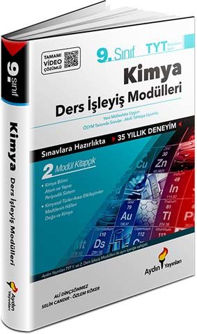 9. Sınıf Kimya Ders İşleyiş Modülleri Aydın Yayınları