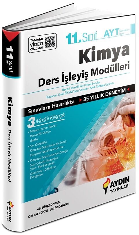 11. Sınıf Kimya Ders İşleyiş Modülleri Aydın Yayınları