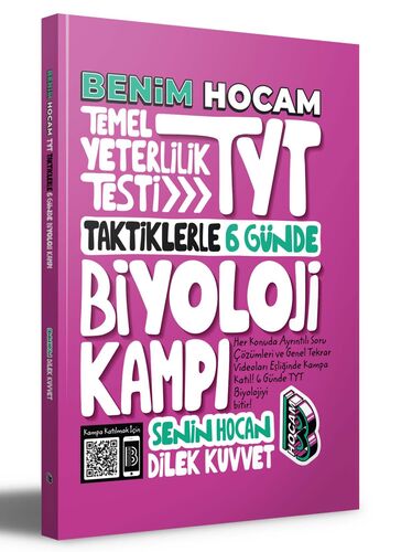 TYT 6 Günde Biyoloji Kampı Benim Hocam Yayıncılık