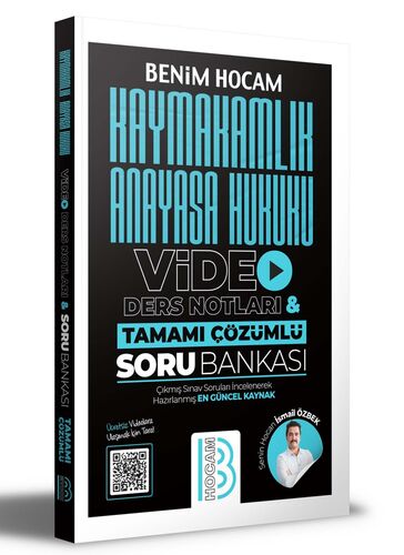 Kaymakamlık Anayasa Hukuku Video Ders Notları ve Tamamı Çözümlü Soru Bankası Benim Hocam Yayıncılık