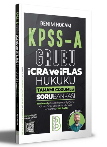 KPSS A Grubu İcra ve İflas Hukuku Tamamı Çözümlü Soru Bankası Benim Hocam Yayıncılık
