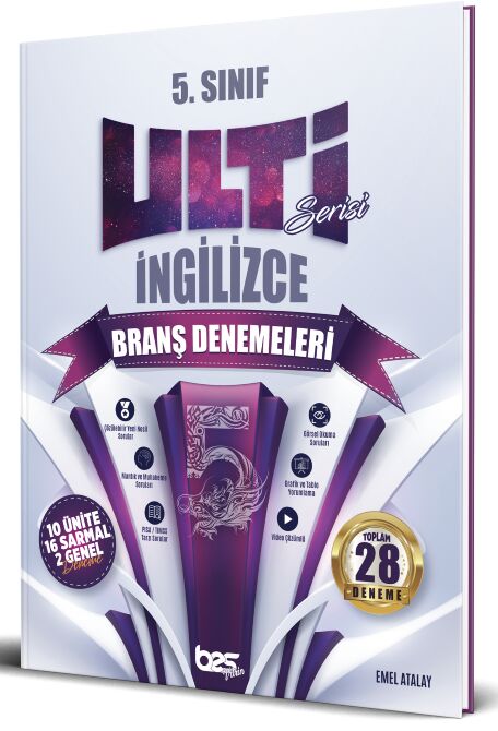 5. Sınıf İngilizce Ulti Deneme Sınavı Bes Yayınları 5. Sınıf İngilizce Ulti Deneme Sınavı Bes Yayınları