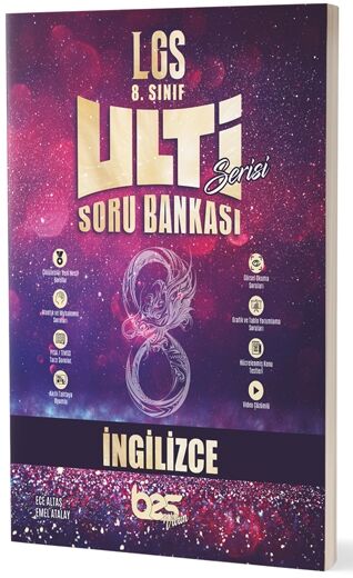 8. Sınıf Ulti İngilizce Soru Bankası Bes Yayınları