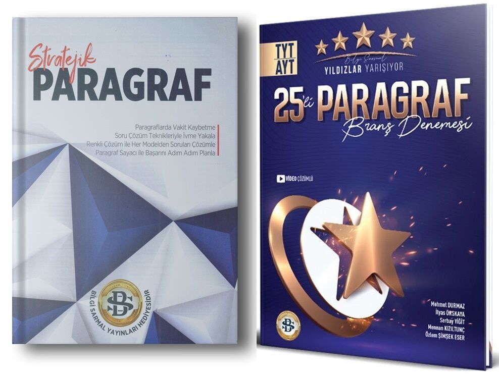 TYT AYT Paragraf Yıldızlar Yarışıyor 25 li Branş Denemesi Bilgi Sarmal Yayınları