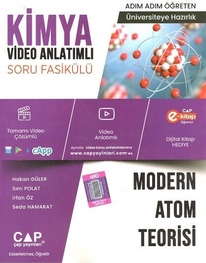 Kimya Modern Atom Teorisi Konu Anlatımlı Soru Bankası Çap Yayınları
