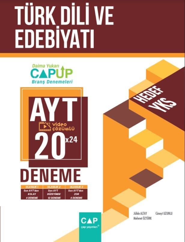 AYT Türk Dili ve Edebiyat Up 20 x 24 Deneme Çap Yayınları