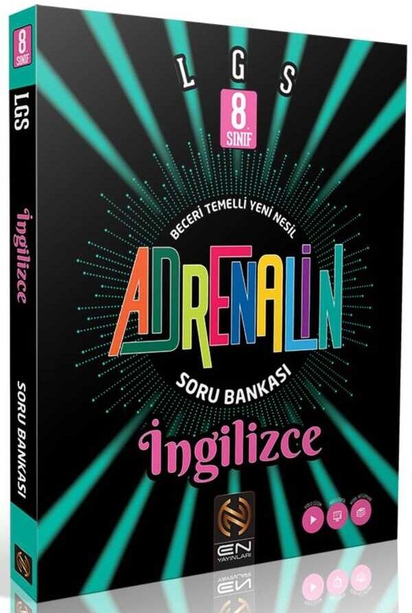 8.Sınıf ADRENALİN İngilizce Soru Bankası En Yayınları