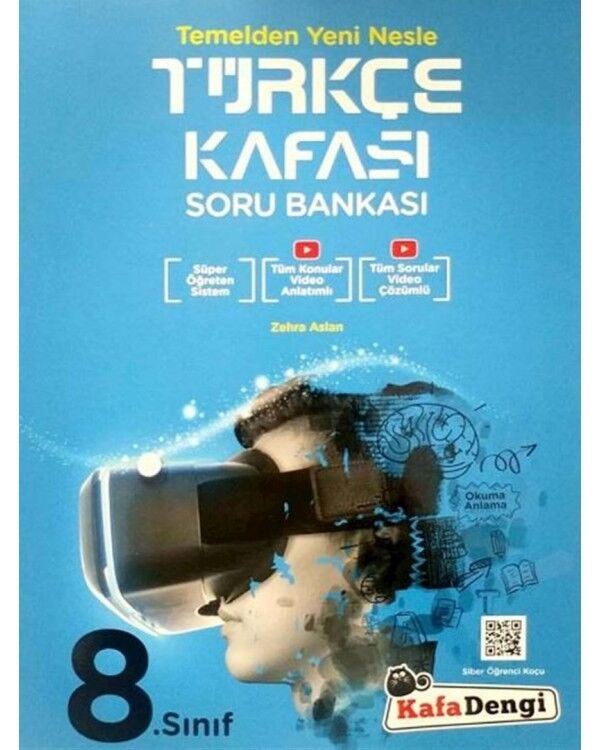 8.Sınıf Türkçe Kafası Soru Bankası Tümü Video Çözümlü Kafadengi Yayınları