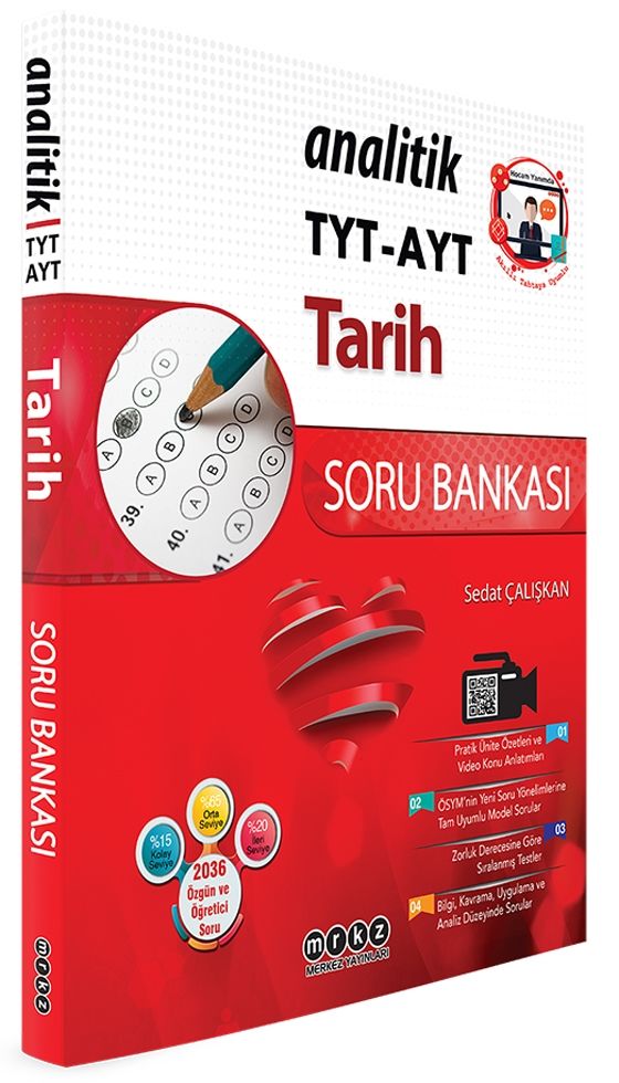 TYT AYT Tarih Analitik Soru Bankası Merkez Yayınları