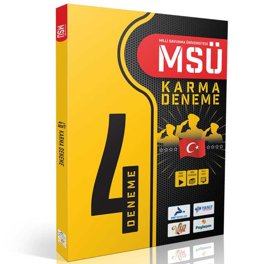 MSÜ 4 lü Karma Deneme Paraf Yayınları