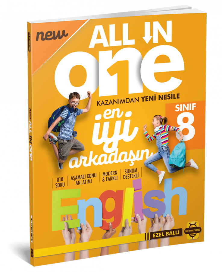 8. Sınıf New All In One English Bee Publishing Yayınları