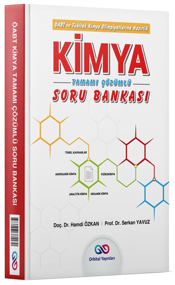 ÖABT Kimya Tamamı Çözümlü Soru Bankası Orbital Yayınları