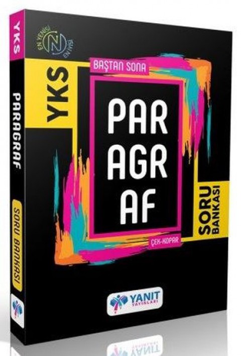 YKS Paragraf Soru Bankası Yanıt Yayınları