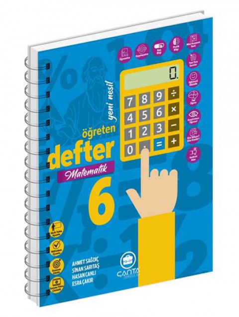 6.Sınıf Matematik Öğreten Defter Çanta Yayınları