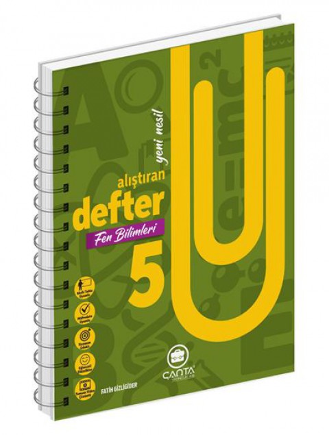 5.Sınıf Fen Bilimleri Alıştıran Defter Çanta Yayınları