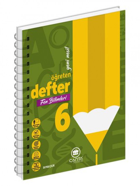 6.Sınıf Fen Bilimleri Öğreten Defter Çanta Yayınları