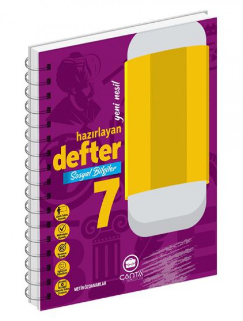 7.Sınıf Sosyal Bilgiler Hazırlayan Defter Çanta Yayınları
