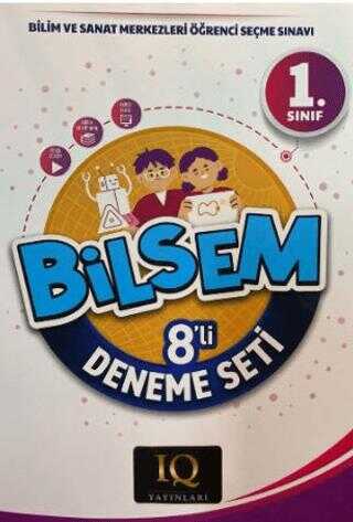 1. Sınıf Bilsem 8`li Deneme Seti IQ Yayınları