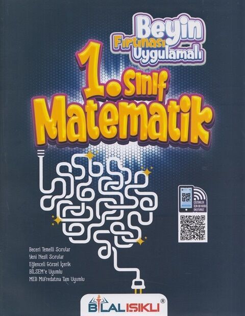 1. Sınıf Matematik Beyin Fırtınası Uygulamalı Soru Bankası Bilal Işıklı Yayınları