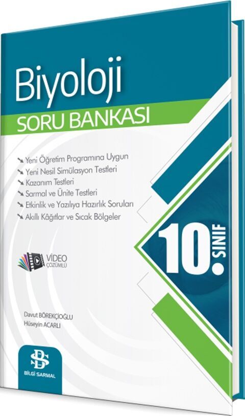 10. Sınıf Biyoloji Soru Bankası Bilgi Sarmal Yayınları