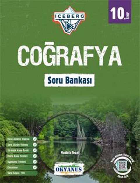 10. Sınıf Coğrafya Iceberg Soru Bankası Okyanus Yayınları