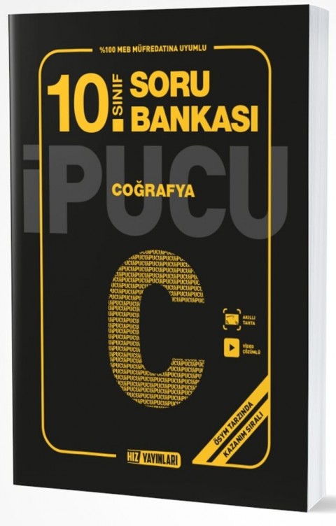 10. Sınıf Coğrafya İpucu Soru Bankası Hız Yayınları