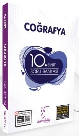 10. Sınıf Coğrafya Soru Bankası Karekök Yayınları