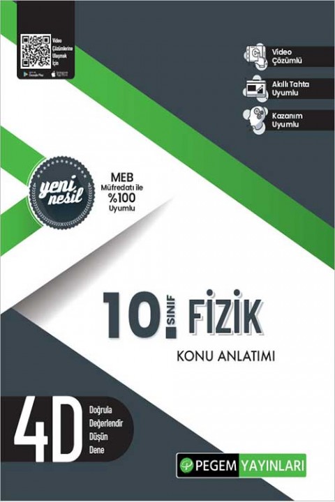10. Sınıf Fizik Konu Anlatımı Pegem Akademi Yayınları